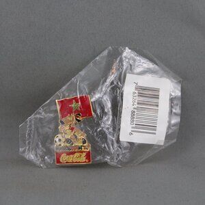 Morocco Soccer Pin - 1994 World Cup Coke Promo Pin - New in Package